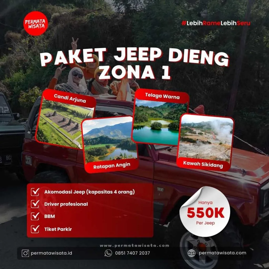 Jeep Dieng Zona 1
