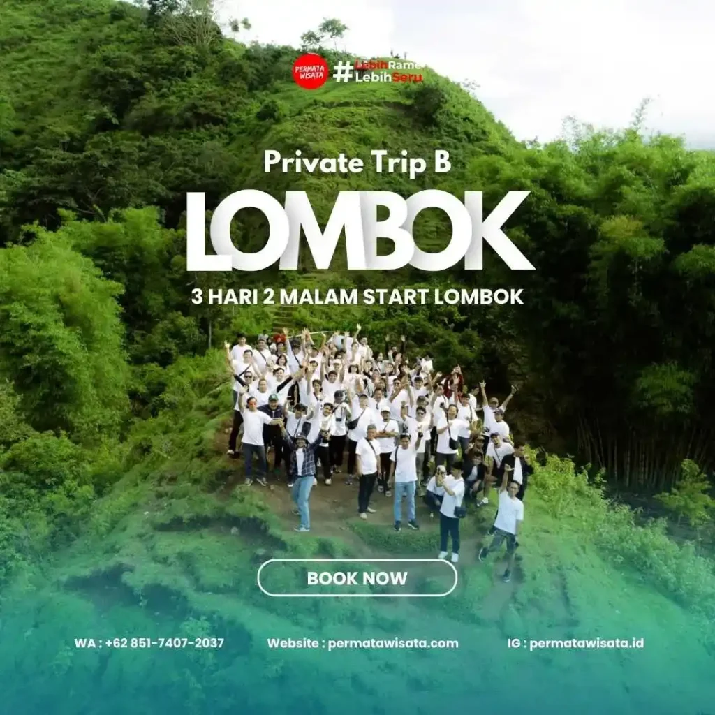 private trip B 3H2M start lombok