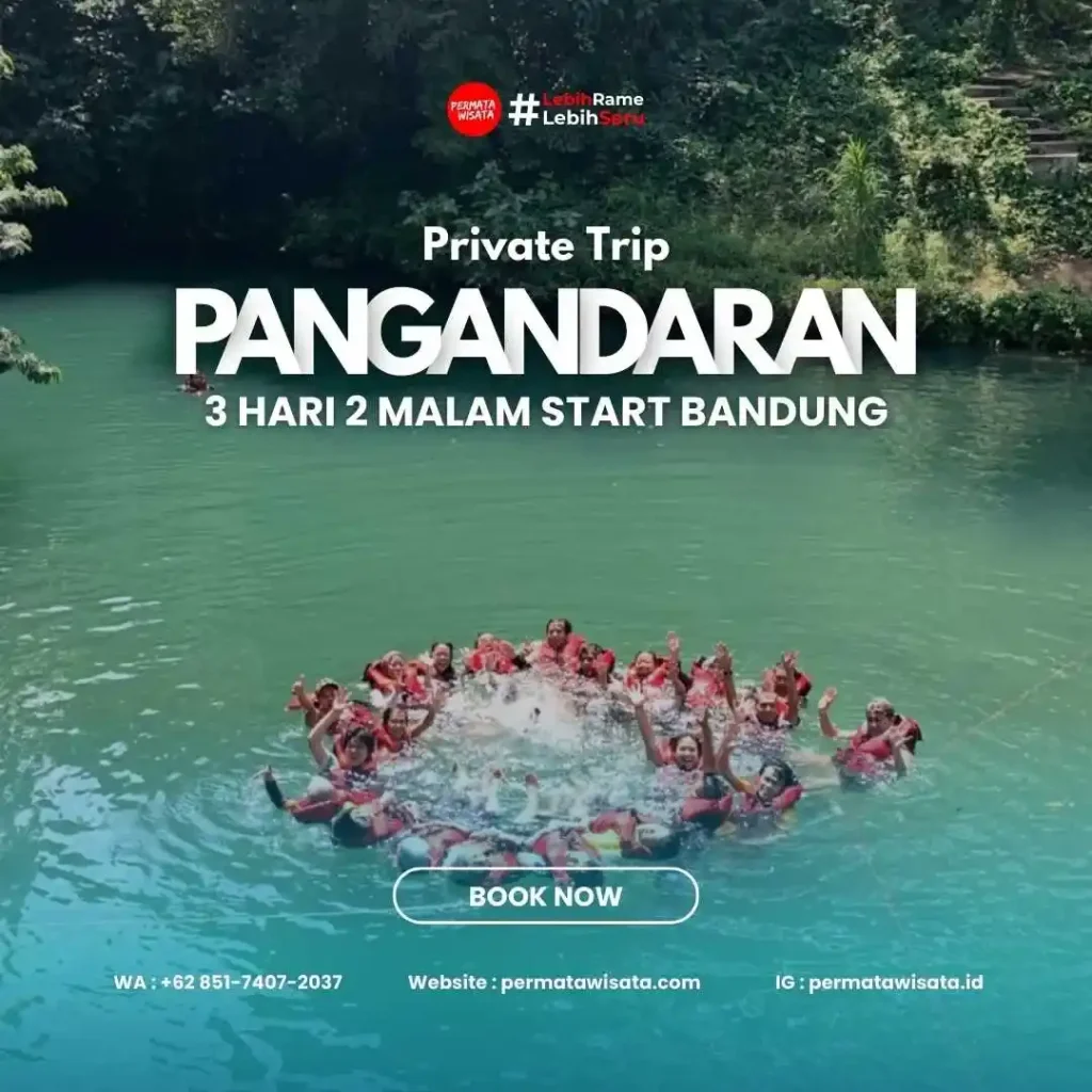 paket 3h2m pangandaran start bandung