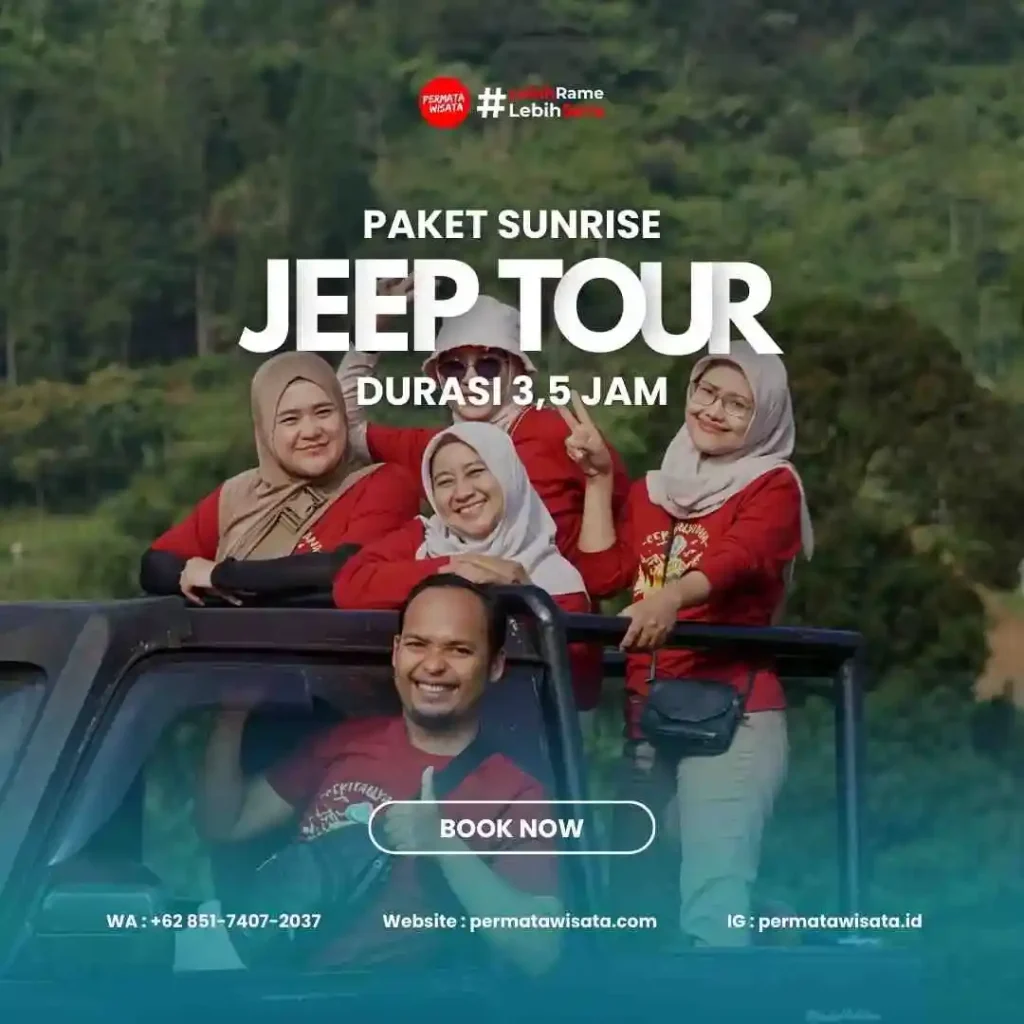paket jeep tour sunrise